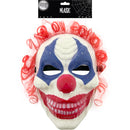 MASK HALLOWEEN CLOWN W/ HAIR