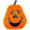 TINSEL JACK-O-LANTERN 35x27CM