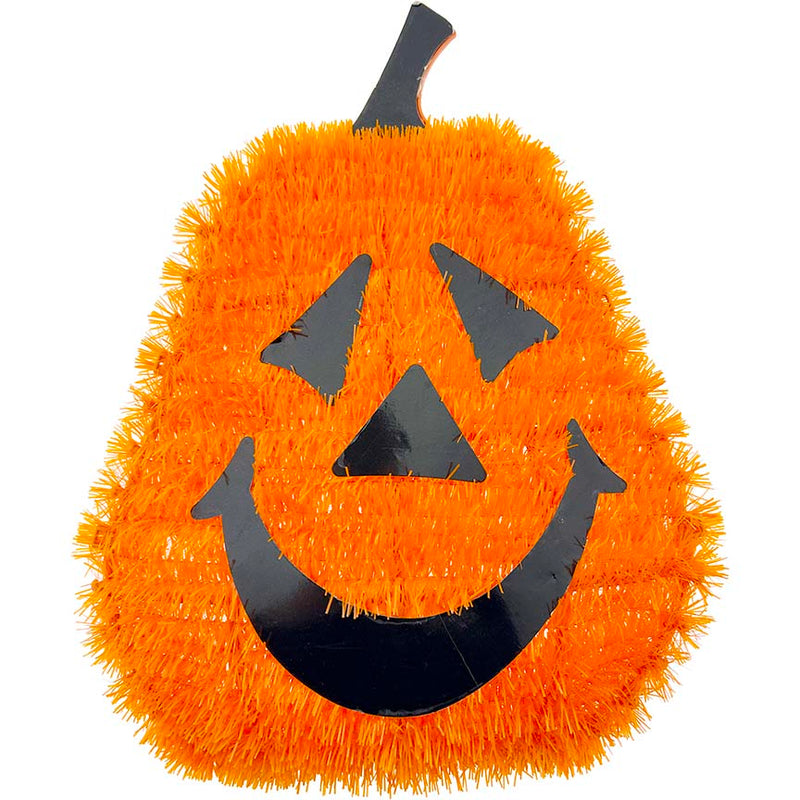 TINSEL JACK-O-LANTERN 35x27CM