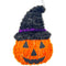 JACK-O-LANTERN W/ HAT TINSEL 36x23CM