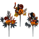 PICK HN W/ PUMPKIN DÉCOR 30CM 3ASTD