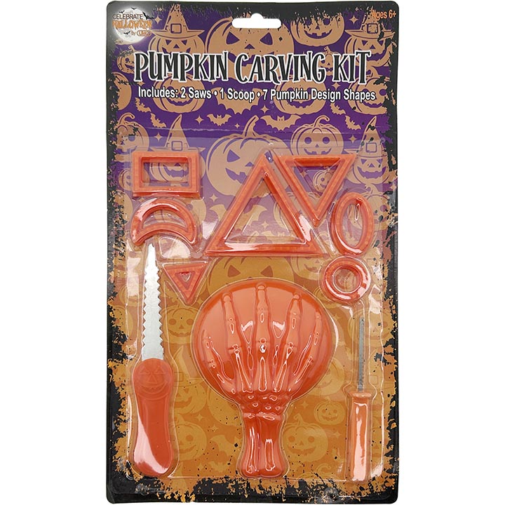 TOOL PUMPKIN CARVING SET 10PC