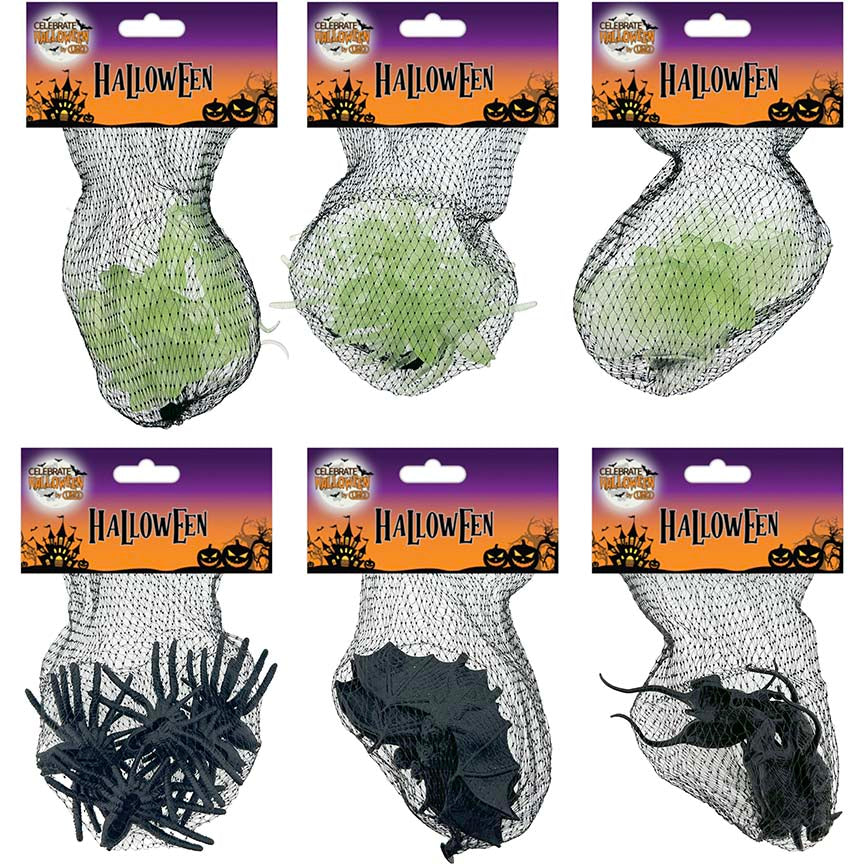 CREEPY CREATURES 6PK 6ASTD GLOW IN THE DARK