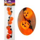 NECKLACE PUMPKIN 35.5IN 7 LED LIGHT UP