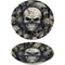 TRAY SKULL 31x4CM