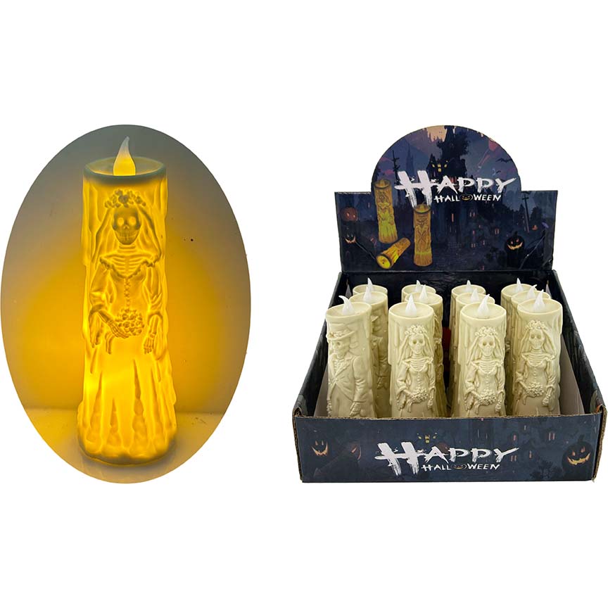 CANDLE HN 13.5x4.5CM LIGHT UP