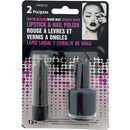 LIPSTICK & NAIL SET BLACK MATTE 2PC