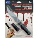 KNIFE W/ FAKE BLOOD 22CM 15ML