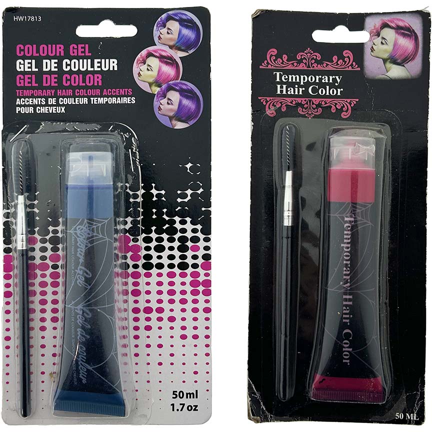 HAIR COLOR GEL TEMPORARY 50ML 3ASTD