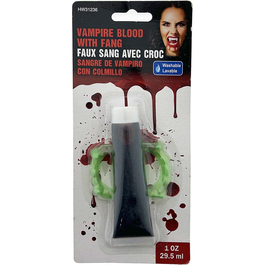 VAMPIRE BLOOD W/ FANG 2.5IN 1OZ