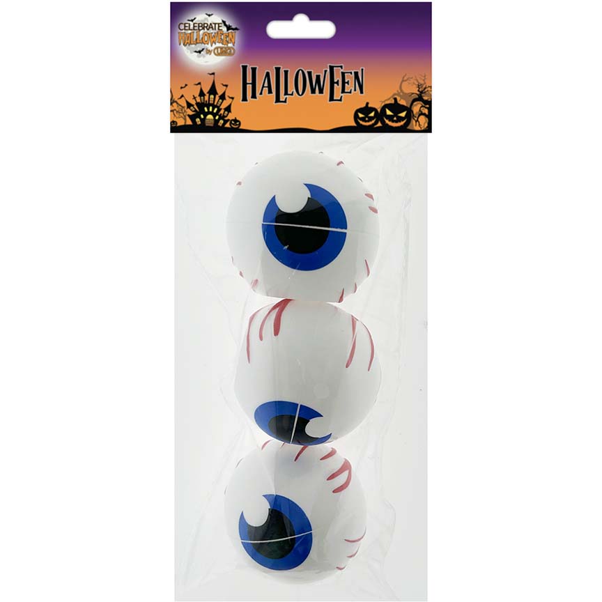 CANDY CONTAINE EYEBALLS 3PC