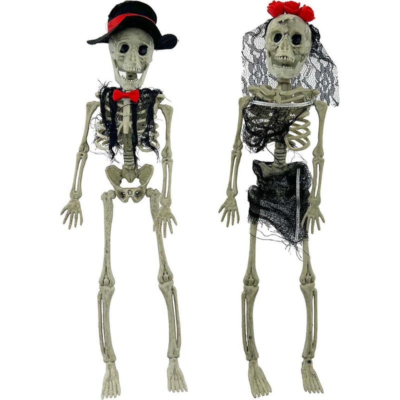 SKELETON DECOR 43x8.5CM