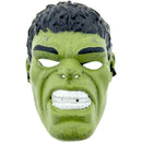 MASK HALLOWEEN GREEN COVERS HEAD