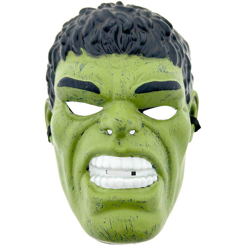 MASK HALLOWEEN GREEN COVERS HEAD