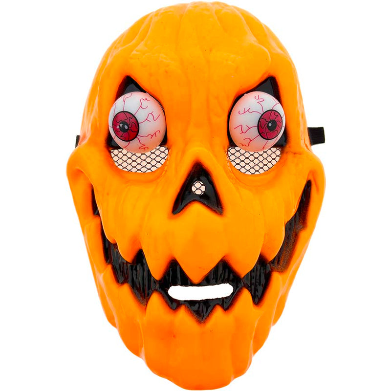 MASK HALLOWEEN MONSTER ORANGE