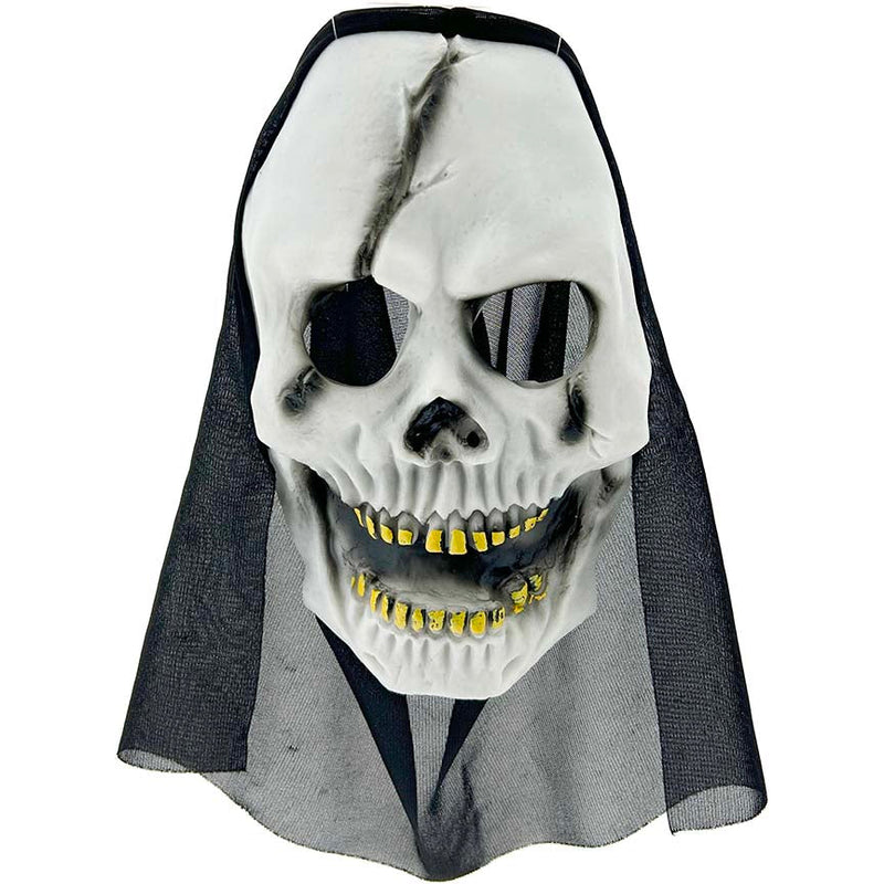 MASK HALLOWEEN SKULL W/ CLOTH