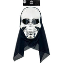 VEIL MASK SKULL SILVER