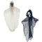 HANGING DECOR SKULL W/CLOTH 55x43CM