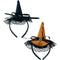 HEADBAND W/ HAT WITCH 2ASTD COL