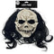 MASK HN SKULL LATEX W/ HAIR