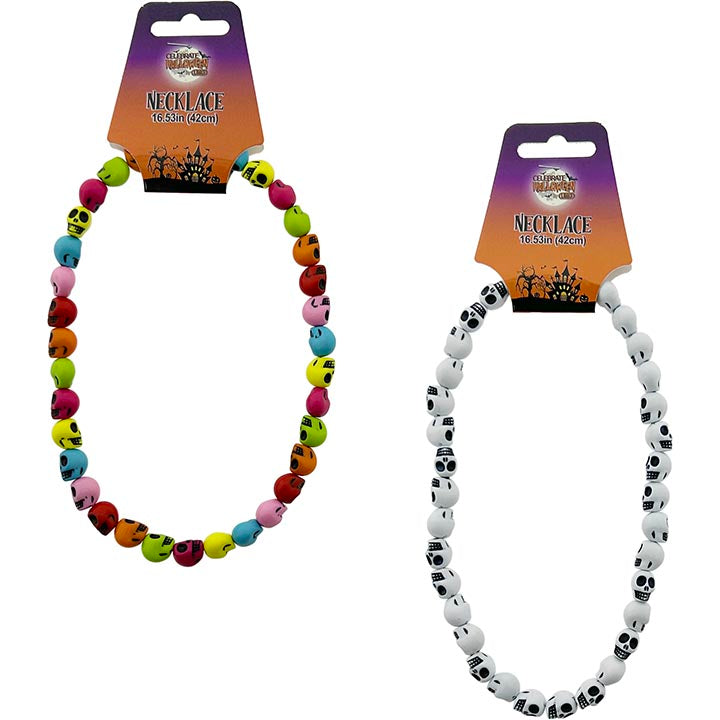 NECKLACE HN SKULL 42CM 2ASTD