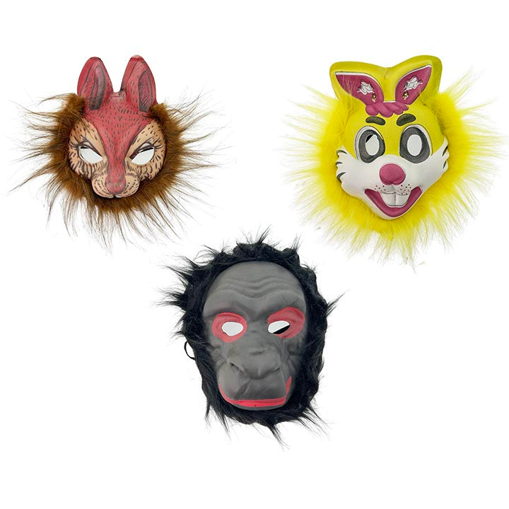ANIMAL MASK 3 ASSORTED MIX