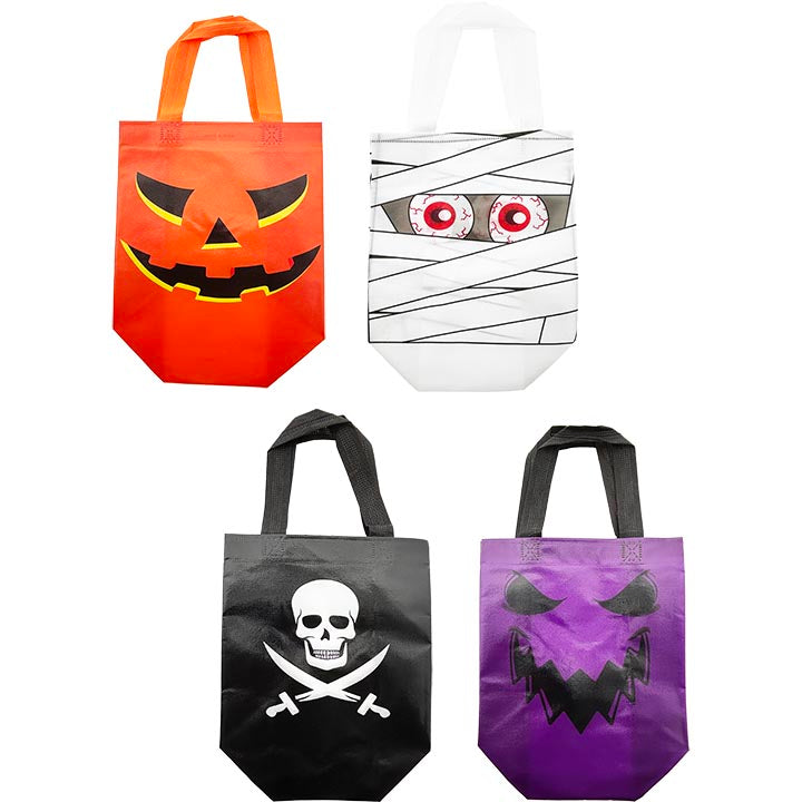 BAG HALLOWEEN 4 ASSORTED 16.14x8.27in (41x21cm)