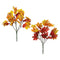 FALL MAPLE LEAF BUSH 2 ASSORTED