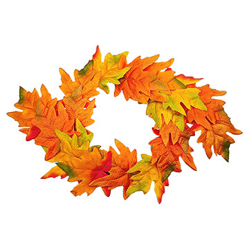 MAPLE LEAF WREATH 22CM BASE