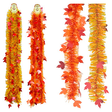 MAPLE LEAF GARLAND 8CMx2M