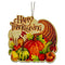 HARVEST THANKSGIVING PLAQUE FOAM 24.5CM