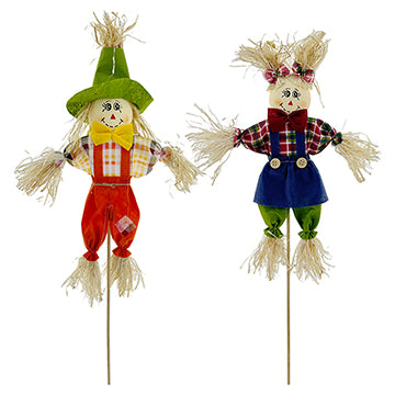 HARVEST SCARECROW 65CM 2ASTD