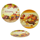 HARVEST PLASTIC PLATE 9.8IN