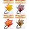 MAPLE LEAVE 6PC 4ASTD