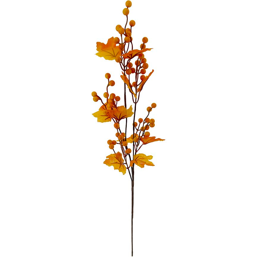 FALL MAPLE/BERRY SPRAY 70CM