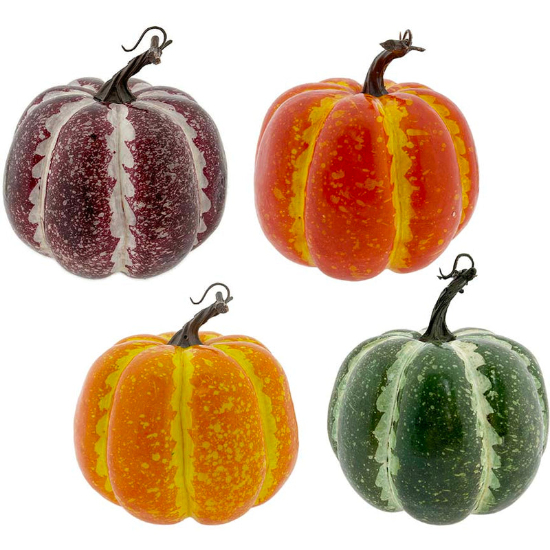 PUMPKIN NET BAG 12X15CM 4COL ASTD