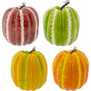 PUMPKIN NET BAG 20x20CM 4COL ASTD