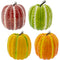 PUMPKIN NET BAG 20x20CM 4COL ASTD