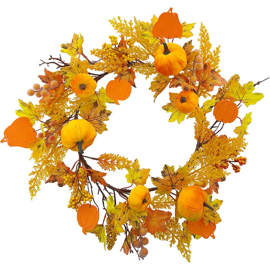 FALL WREATH 45CM
