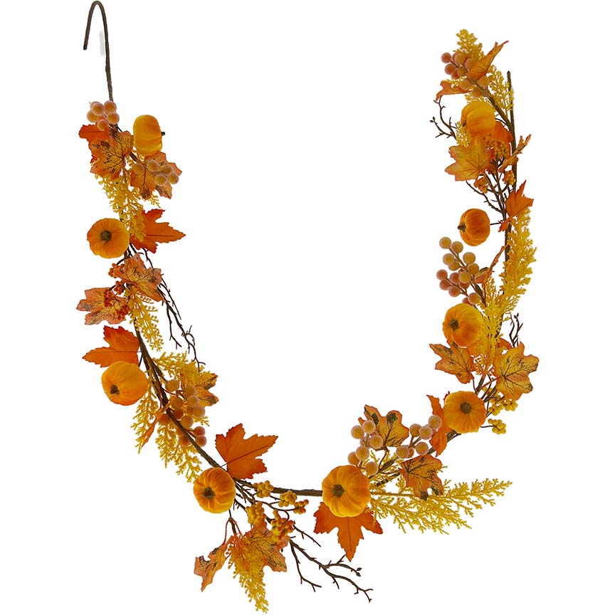 PUMPKIN GARLAND 1.7M