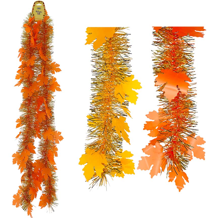 GARLAND THIN CUT W/ MAPLE 6FT 2ASTD
