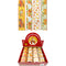 HARVEST RIBBON 4ASTD COL 6.3CMx3YD