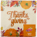 NAPKINS HARVEST 16PC 6.5INCH