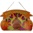 FOAM PLAQUE HAPPY THANKSGIVING 36x23CM