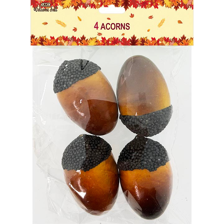 ACORN DÉCOR 4PC 2.36in (6cm)