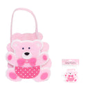 BABY FAVOR BAG; BEAR 1PC PINK