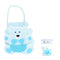 BABY FAVOR BAG; BEAR 1PC BLUE