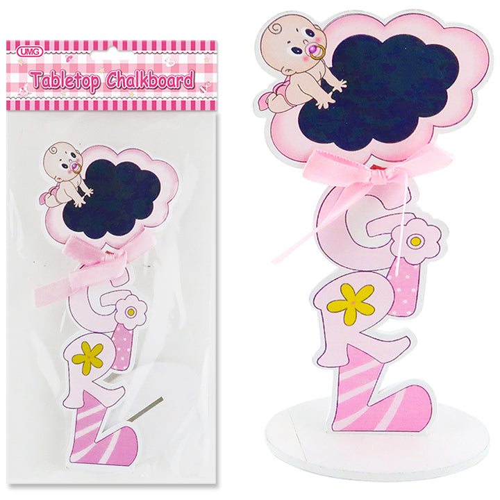 BABY CHALKBOARD PINK 1PC CLOUD