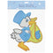 DECORATION STORK BLUE MEDIUM 1PC