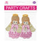 FOAM CRAFT ANGEL GIRL PINK SMALL 2PC